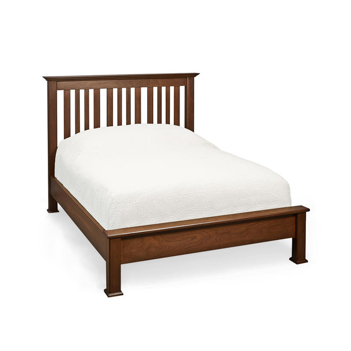 amana mantel slat bed with mattress
