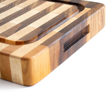 Load image into Gallery viewer, hand groove of end-grain cutting board
