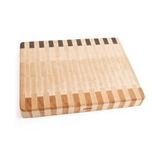 Load image into Gallery viewer, overhead shot of the large end-grain cutting board
