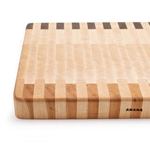 Load image into Gallery viewer, Half of the large end-grain cutting board