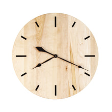 Load image into Gallery viewer, 24 inch maple savanna gallery clock
