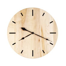 Load image into Gallery viewer, 24 inch maple savanna gallery clock