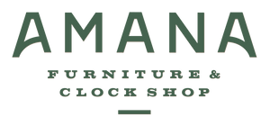 amana furniture and clock shop logo