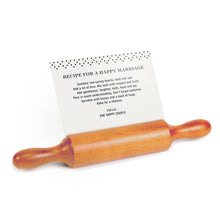 Load image into Gallery viewer, cherry rolling pin recipe holder