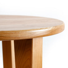 Load image into Gallery viewer, side view of the cherry savanna end table