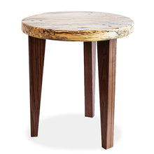 Load image into Gallery viewer, savanna spalted maple end table
