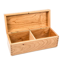 Load image into Gallery viewer, open lid cherry double recipe card holder