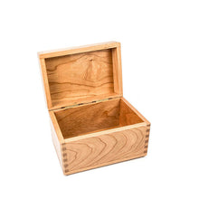 Load image into Gallery viewer, open lid cherry recipe card holder