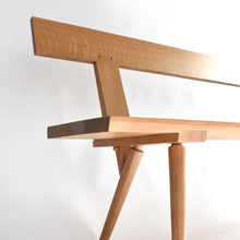 Load image into Gallery viewer, detail of Amana church bench legs
